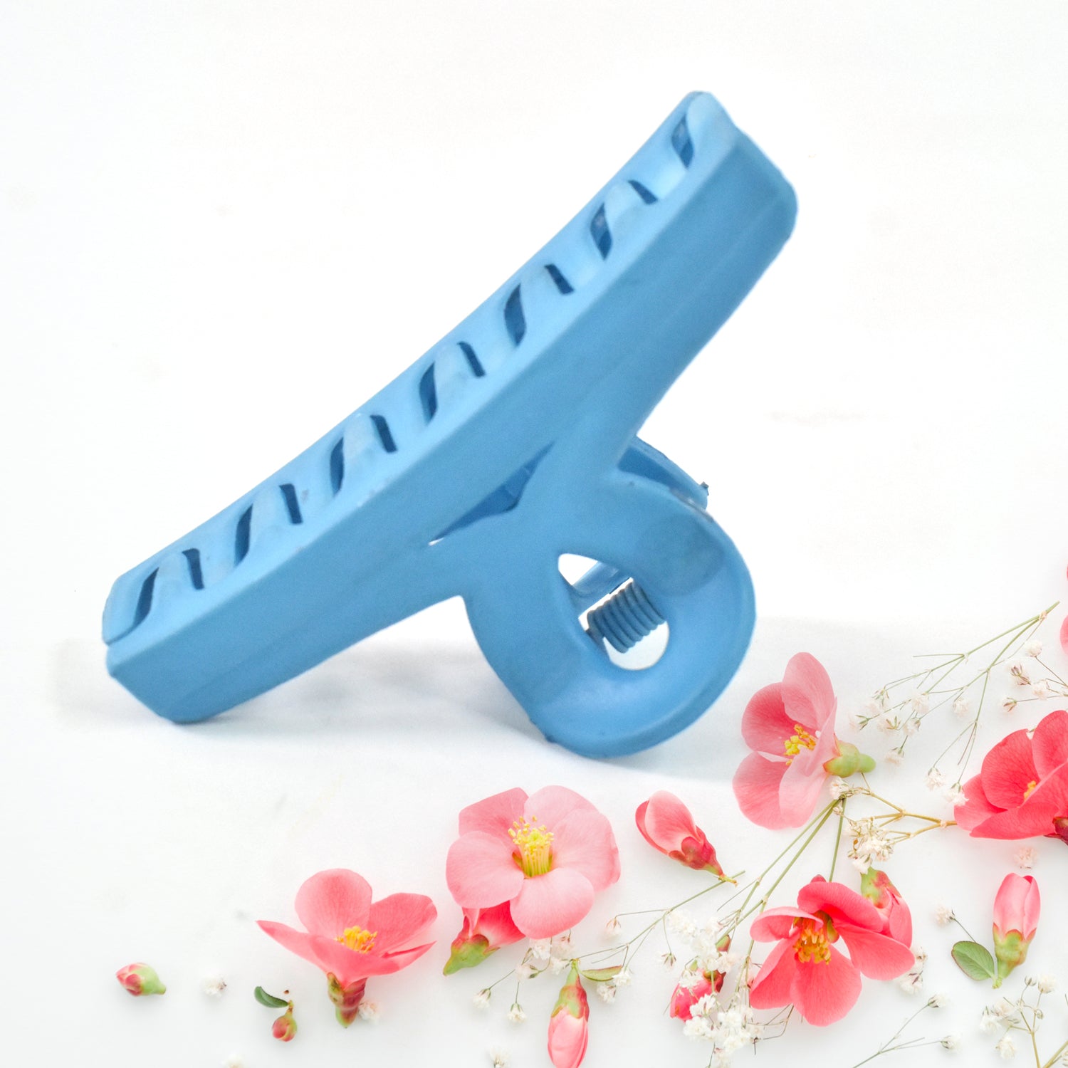 Plastic Hair Clamp Grip, Simple Matte Hair Barrette Clamp (1 Pc) Plastic Hair Clamp Grip, Simple Matte Hair Barrette Clamp (1 Pc)